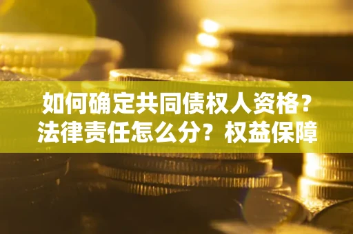 北京如何确定共同债权人资格？法律责任怎么分？权益保障技巧揭秘！