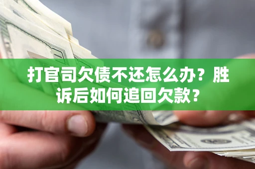 北京打官司欠债不还怎么办？胜诉后如何追回欠款？
