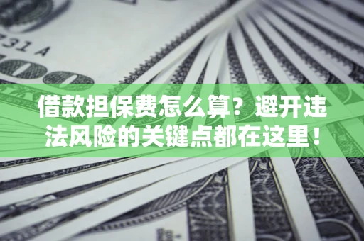 北京借款担保费怎么算？避开违法风险的关键点都在这里！