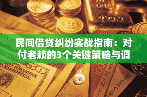 北京民间借贷纠纷实战指南：对付老赖的3个关键策略与调解盲区解析
