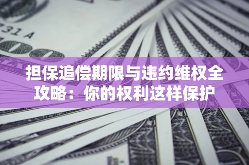北京担保追偿期限与违约维权全攻略：你的权利这样保护