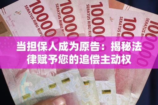 北京当担保人成为原告:揭秘法律赋予您的追偿主动权 北京当担保人成为原告:揭秘法律赋予您的追偿主动权