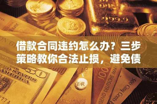 北京借款合同违约怎么办？三步策略教你合法止损，避免债务危机升级
