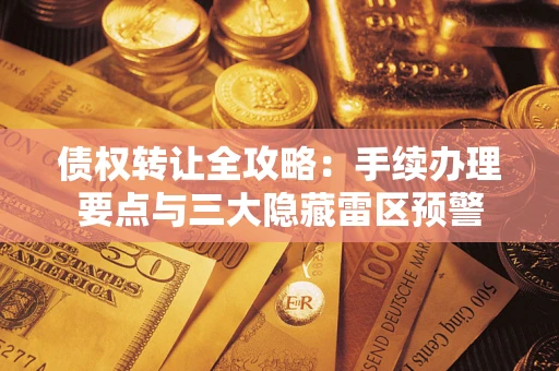 北京债权转让全攻略：手续办理要点与三大隐藏雷区预警